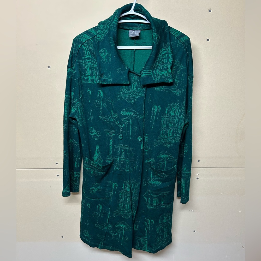 CARDIGAN | Women’s Valia pea coat style cardigan size medium